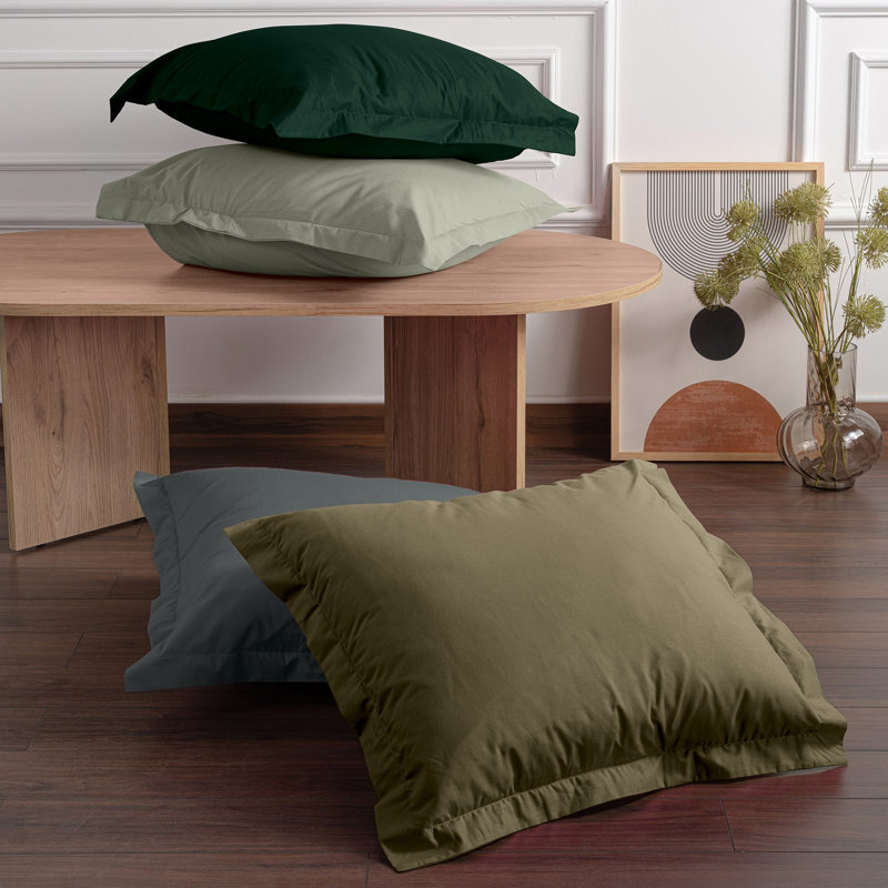 Ensemble de taie d'oreiller Oxford (2 pièces) (DE), Beige