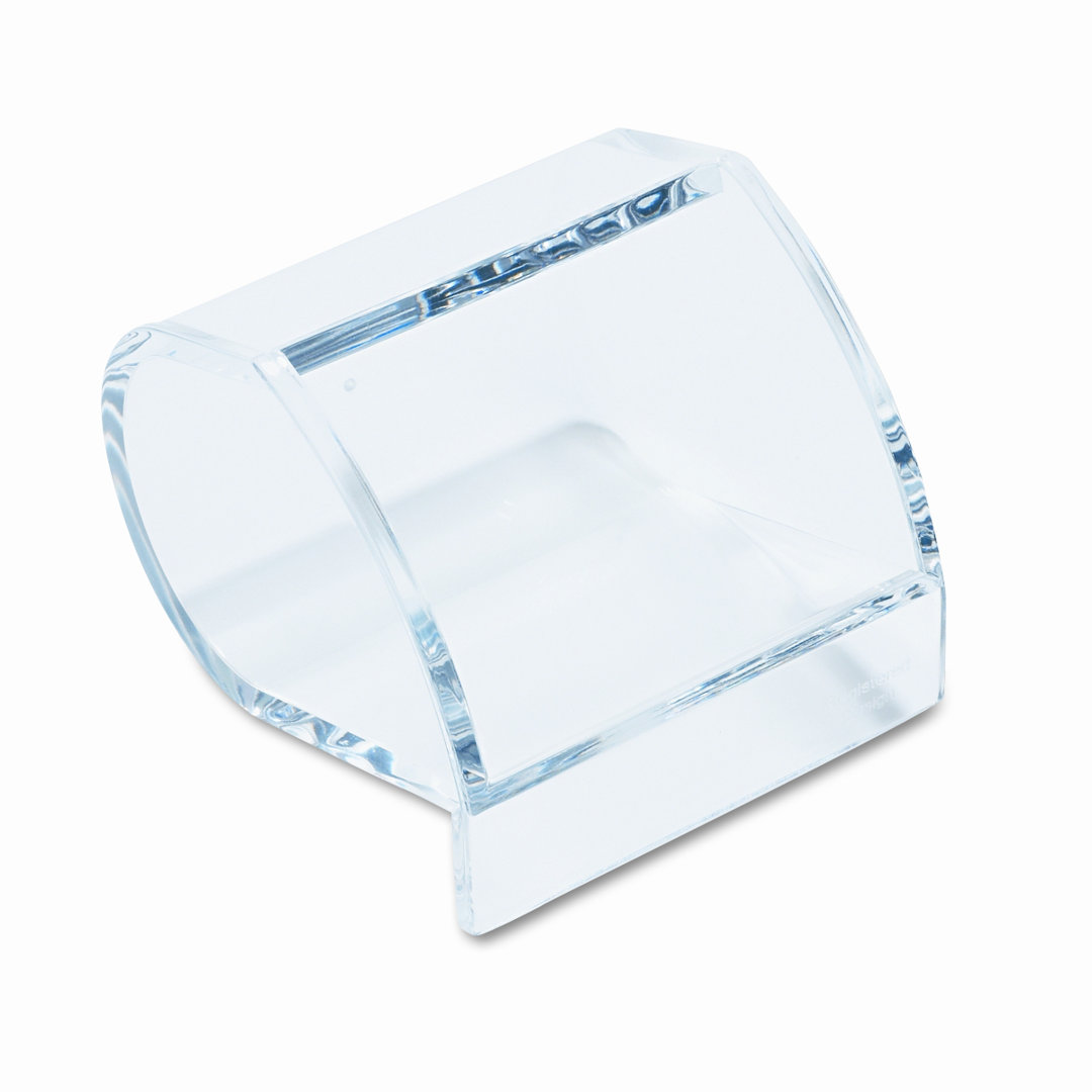Kantek Clear Acrylic Paper Clip Holder Plastic Paper Clip Holder Kantek