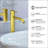 Lulani St. Lucia Single Hole Bathroom Faucet with Drain Assembly-50297475