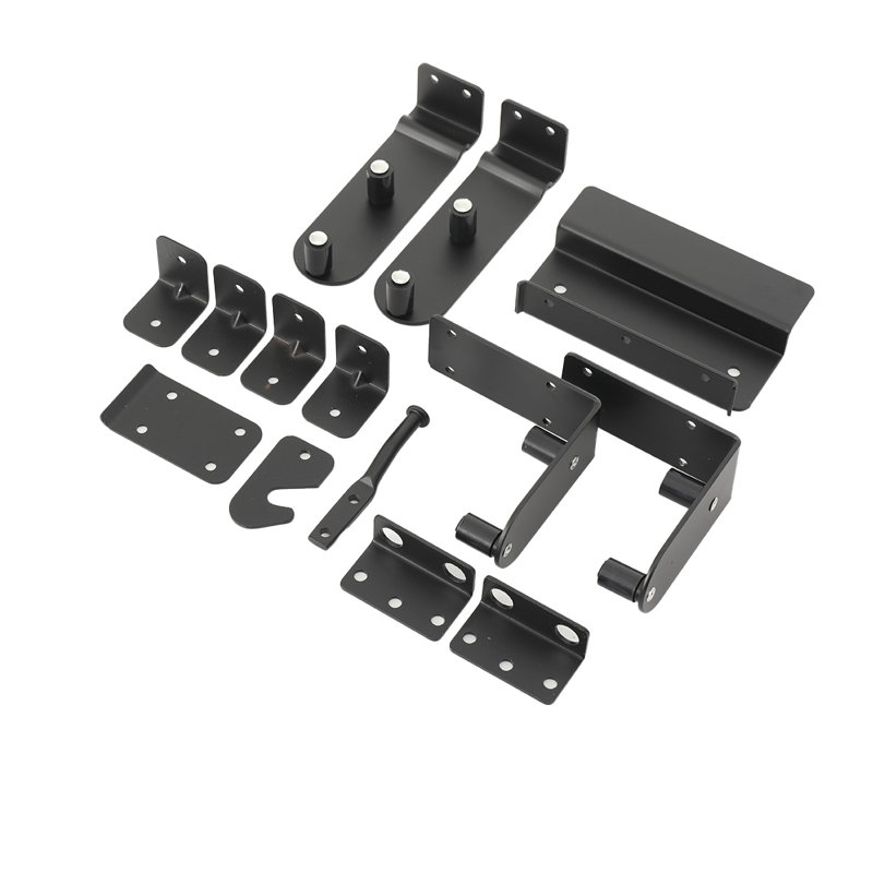 Ensemble de quincaillerie pour terrasse en acier thermolaqué
