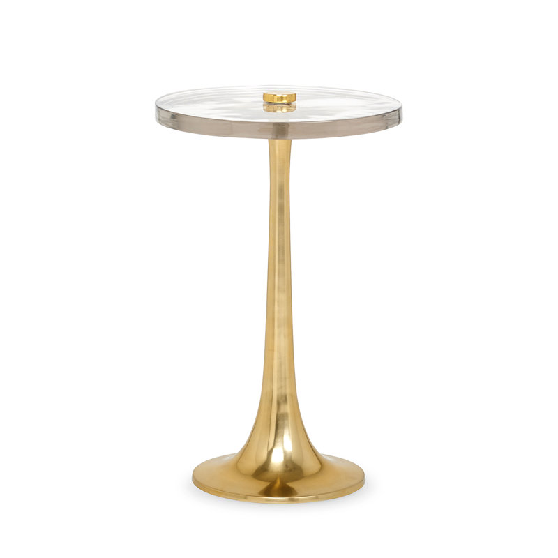 Antonia Glass End Table