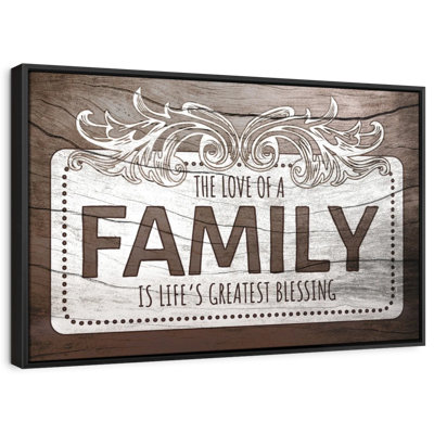 «Love Of A Family Quote II»