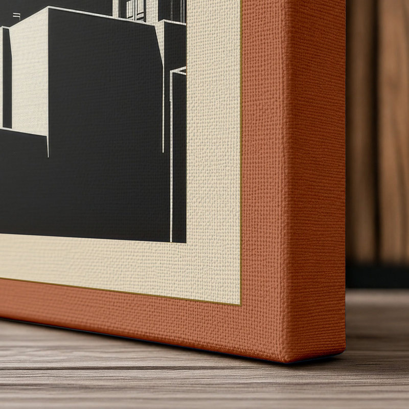 Print, 30x20 - 76.2 x 50.8 cm, Terracotta Border