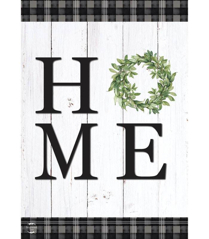 Home Everyday Rustic Double-Sided House Flag