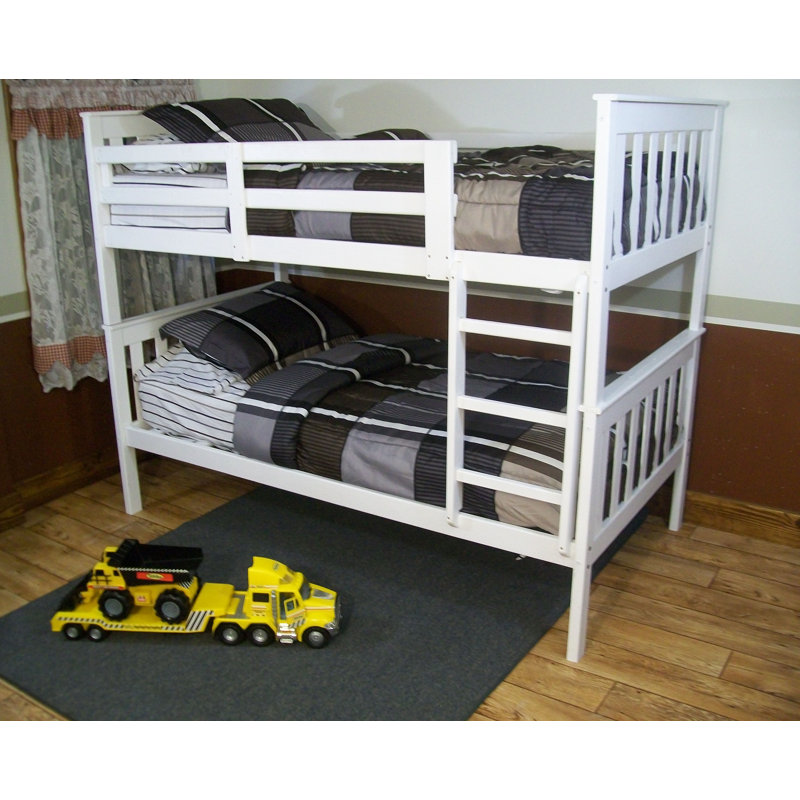 Swainsboro Kids Bunk Bed, Twin, Rich Tobacco