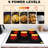 Winado Black Electric 5 Burner Cooktop