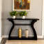 Console moderne de style minimaliste noir-1170943049