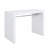 Bar Table, 42 Inch Waterfall Edge Design, High Gloss White Lacquer
