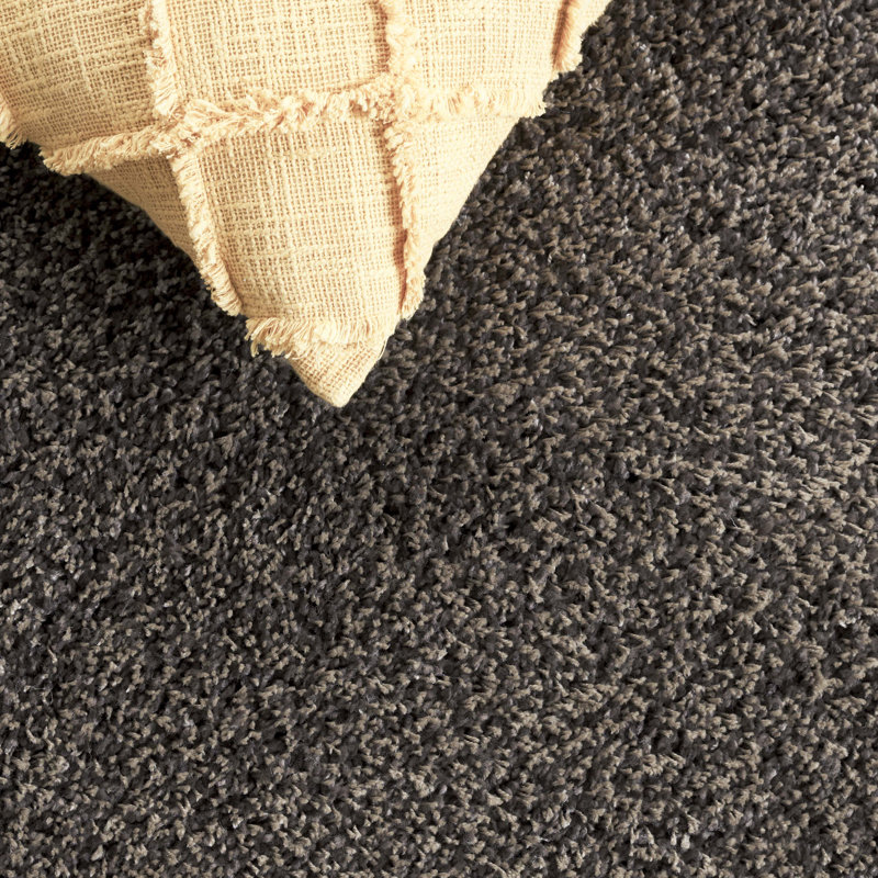 Assar Area Rug, Round 6'7", Mushroom 