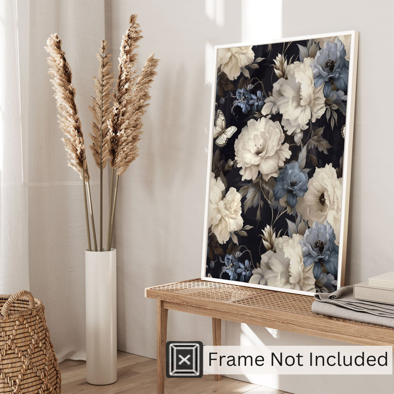 Fleurs florales luxueuses I, H 30 po x l 20 po