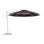 Pavone 11.5' Round Cantilever Umbrella (Handwheel)