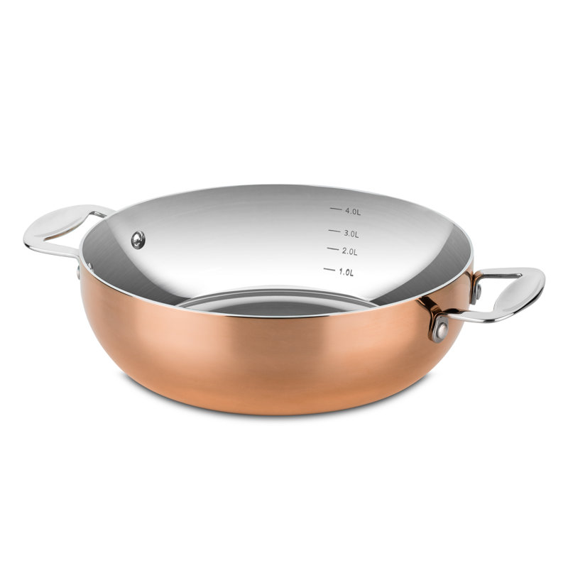 Toscana Stainless Steel Non-Stick Frying Pan