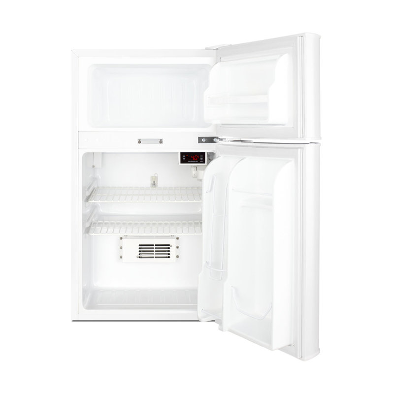 Summit Appliance Accucold By Summit 3.2 Cubic Feet Freestanding Mini Fridge with Freezer, Yes