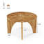 Solid Wood Four Leg Coffee Table
