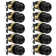 Privacy Door Knobs with Round Rosette, Keyless Lock