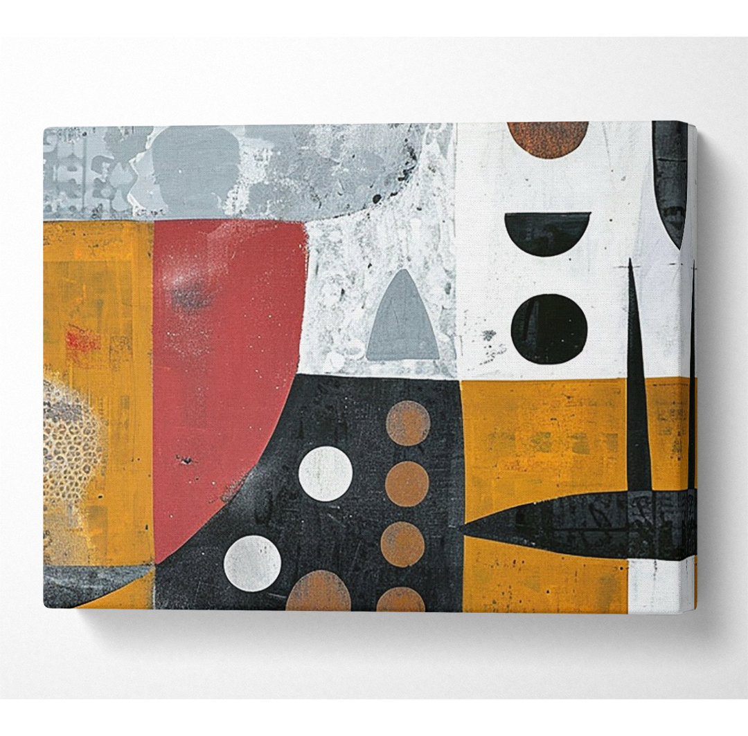 Shapes And Tears - Kunstdrucke auf Leinwand - Wrapped Canvas