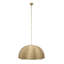 Rosemary 1-Light Natural Palm Leaf Pendant, Large-1324372844