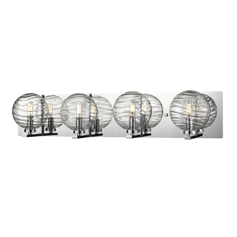 Éclairage pour meuble-lavabo 4 lumières Colombard, Chrome