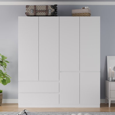 Armoire-penderie de 78,7 po Pennyann