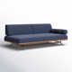 Elsmere 81'' Upholstered Convertible Sofa