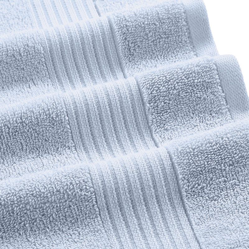 Modern Threads 6-Piece Jacquard Towel Set Astra – 100% Cotton, Quick Dry & Absorbent Bath, Hand & Washcloths – Modern Geometric Pattern