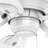 54" Durant 5 - Blade Flush Mount Ceiling Fan with Pull Chain