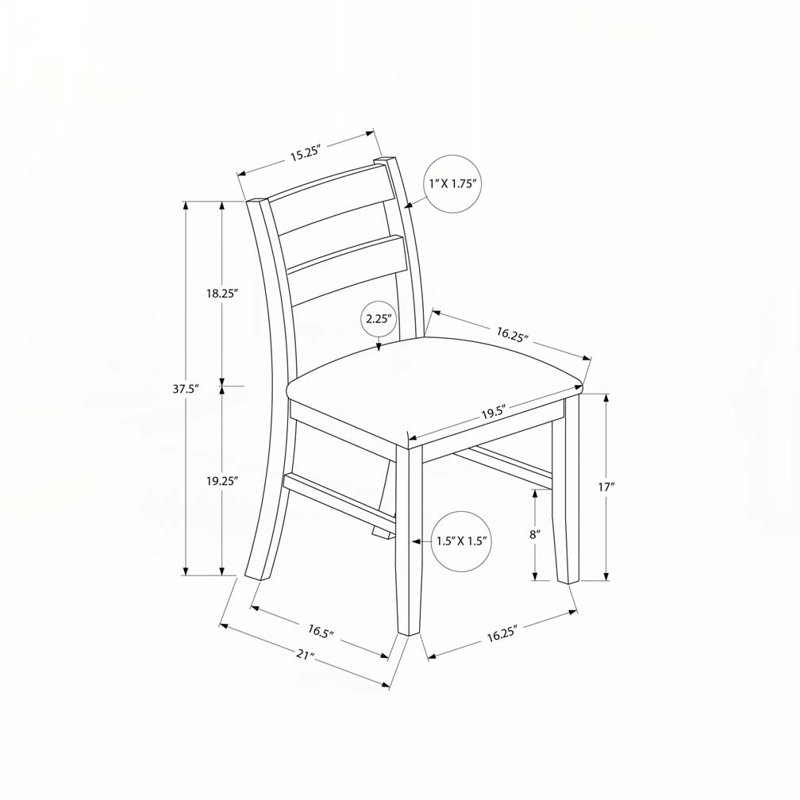 Upholstered Kitchen Dining Chairs