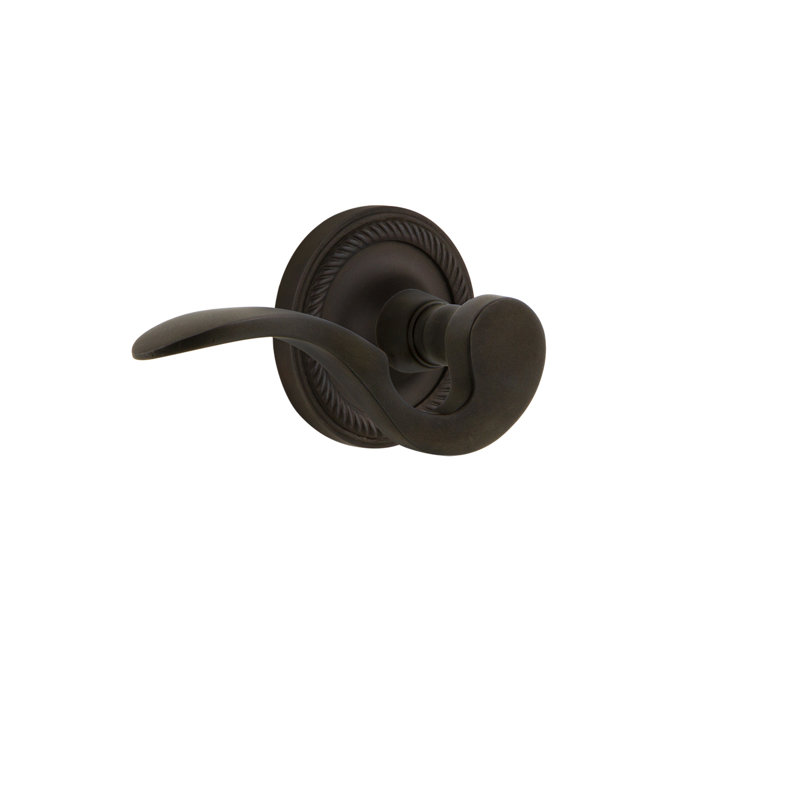 Mannequin de corde simple avec levier manoir, Bronze frotté à l'huile, Gaucher