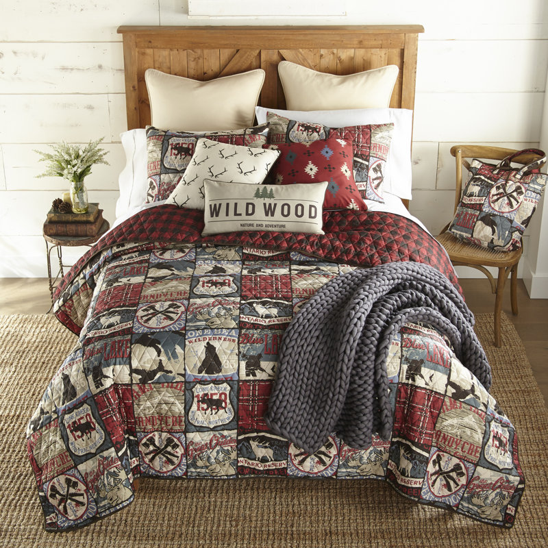 Your Lifestyle by Donna Sharp The Great Outdoors Deer Antler Decor Pillow