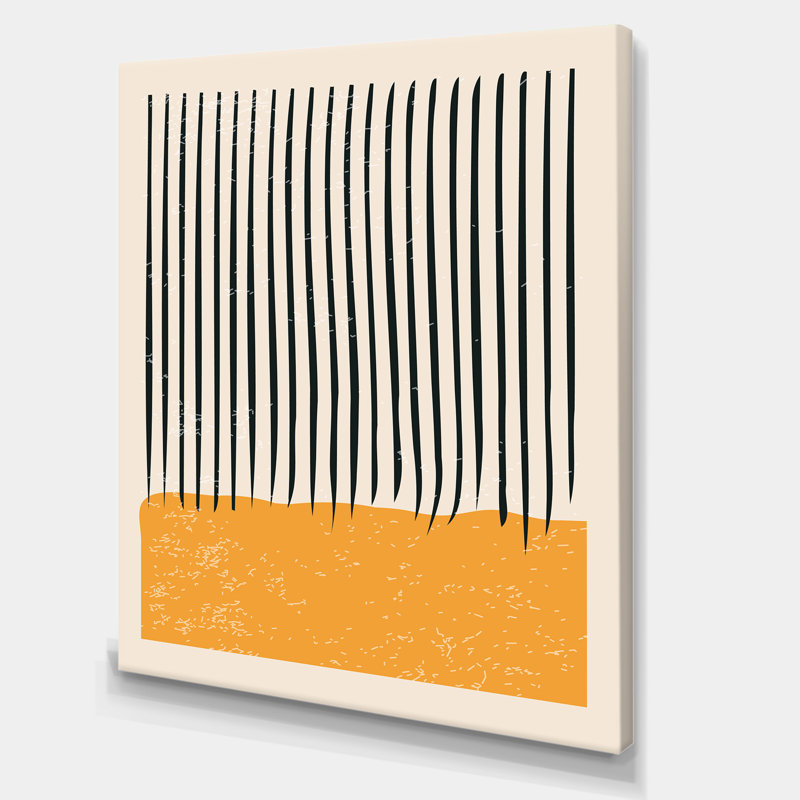 «Minimal Geometric Compostions of Elementary Forms XV», reproduction sur toile tendue, H 40 po x l 30 po x P 1,5 po