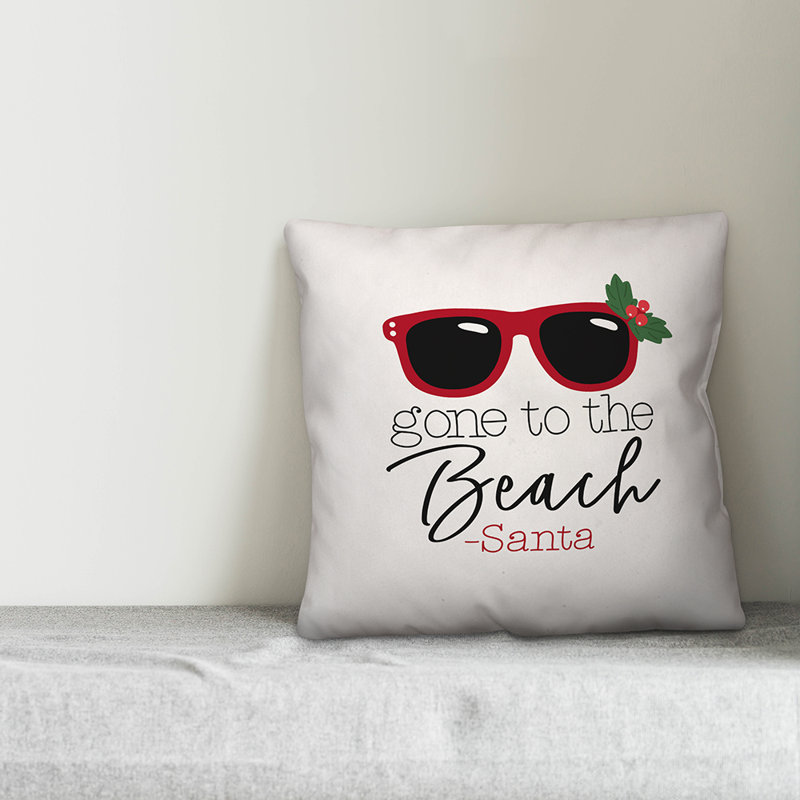Reversible Throw Pillow, 16" x 16"
