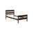 Twin Bed with Headboard and Footboard,Espresso-938692226