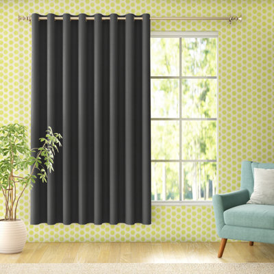 Polyester Room Darkening Noise Reducing Sliding Panel