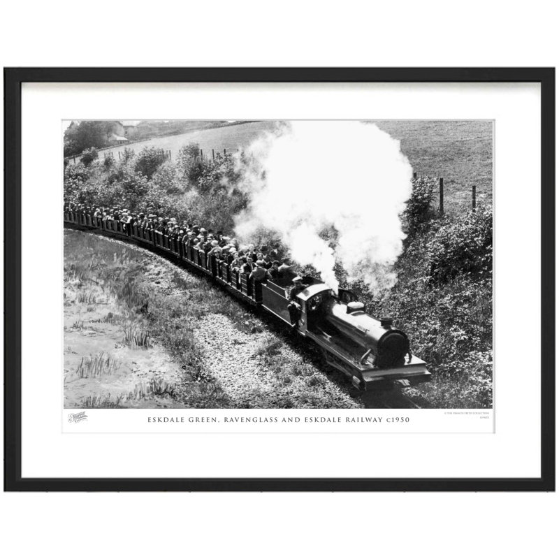 Eskdale Green, Ravenglass And Eskdale Railway C1950 by Francis Frith - Single Picture Frame Print, 28cm H x 36cm W x 2.3cm D