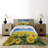 Flower Farmhouse / Country Coverlet