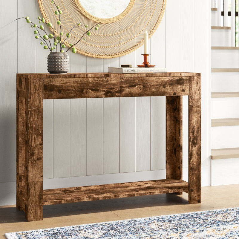 Sardinia 40'' Console Table, Brown