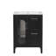 24" Bathroom Vanity with Sink, Bathroom Vanity Cabinet with Two Drawers and Door, Adjustable Shelf, Solid Wood and MDF-829844601