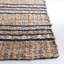 Tapis géométrique en jute / coton à tissage plat en fibre naturelle Zakai-82797315