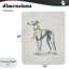 Graceful Dog & Ribbon Canvas, conception par Elizabeth Medley-994354277