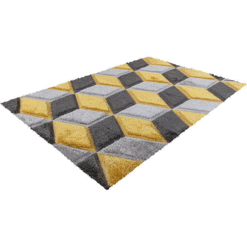 Solid Colour Area Rug, Rectangle 60 x 110 cm