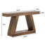 Table de canapé, console, table d'appoint à deux niveaux Vintage-865137370