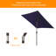 Parasol carré de 78 po Rovner-1450716224