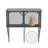 Spacious Catio With Mosquito Netting Antique Grey For Window Perch Outdoor & Indoor Use