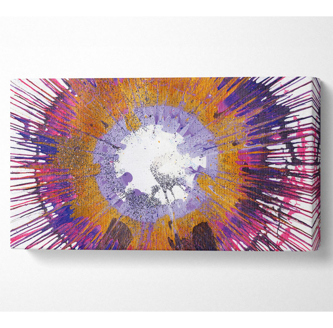 Star Expolsion 2 - Wrapped Canvas Kunstdrucke