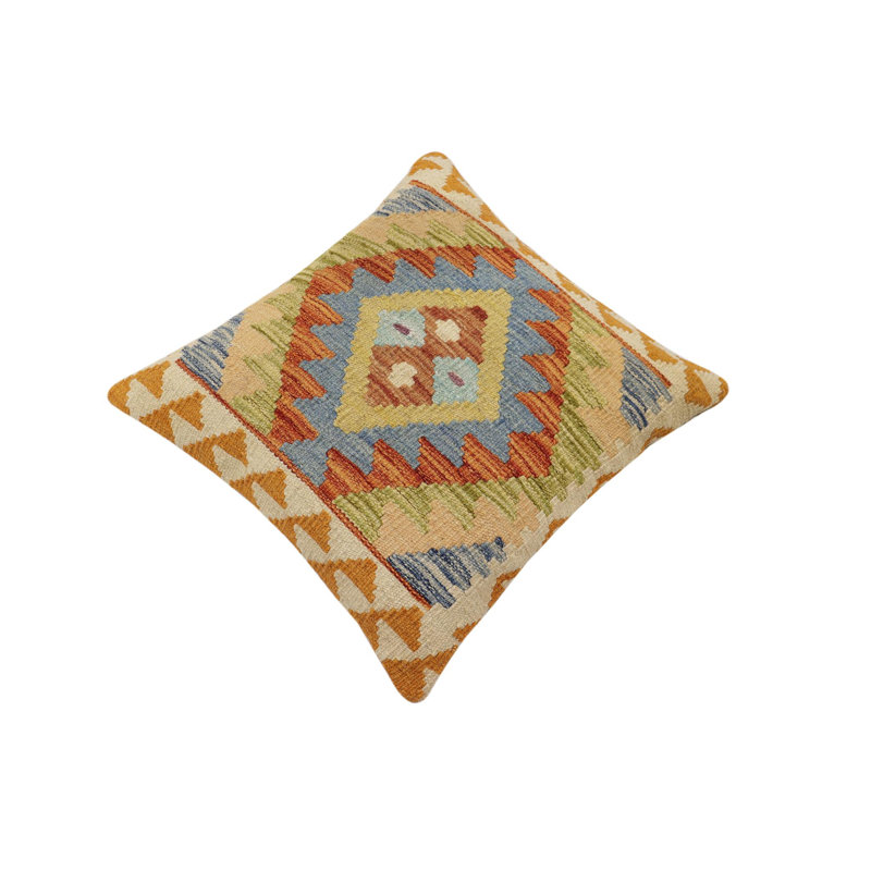 Bull Geometric Throw Pillow