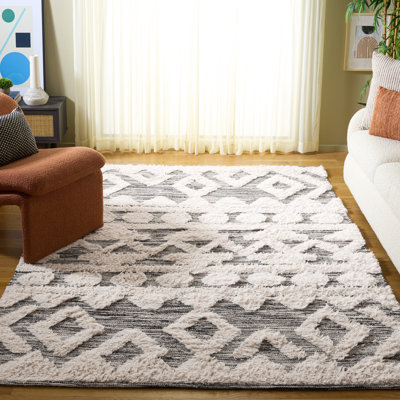 Davison Hand Woven Wool Area Rug