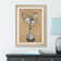 A Vase Of Flowers by Lang Shining - Single Picture Frame Painting