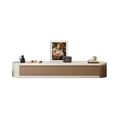 Beige + Brown  Manufactured Wood TVStands