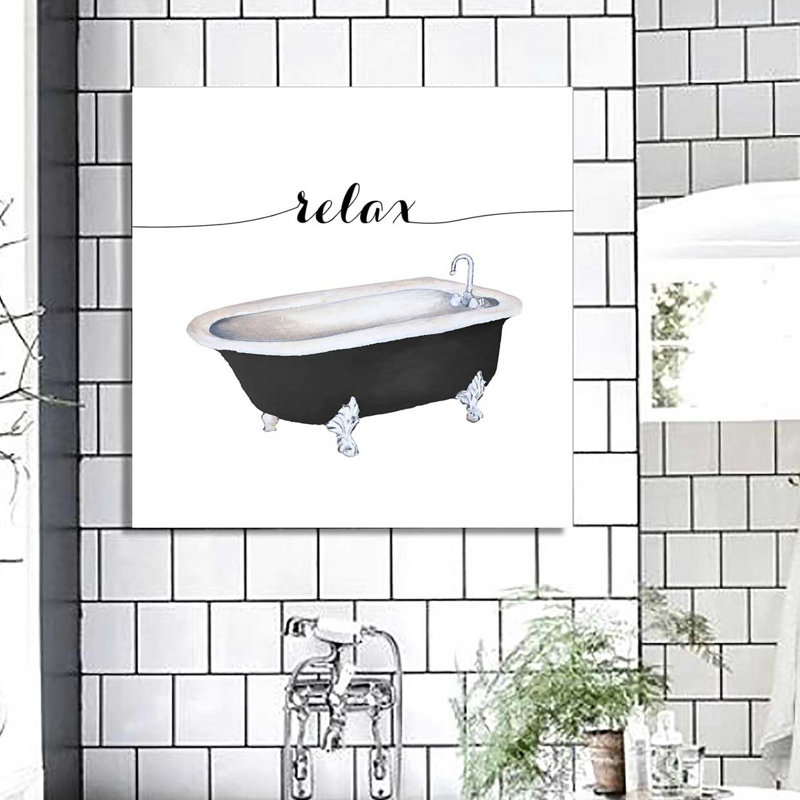 «Relax», impression, H 36 po x l 36 po x P 1,5 po, Toile tendue