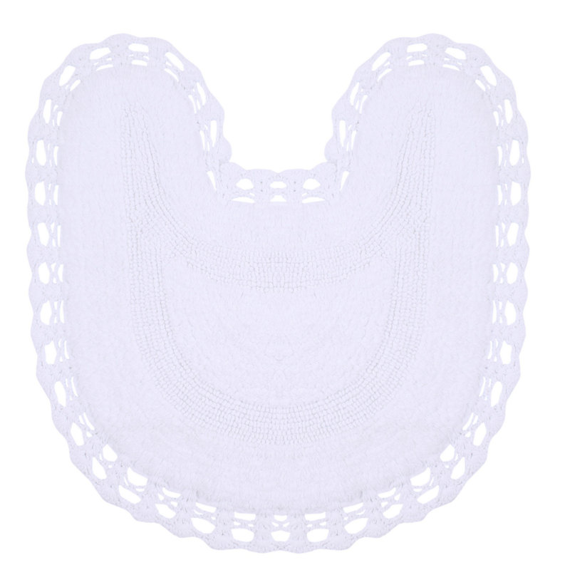 Tapis de salle de bain Hampton, Blanc